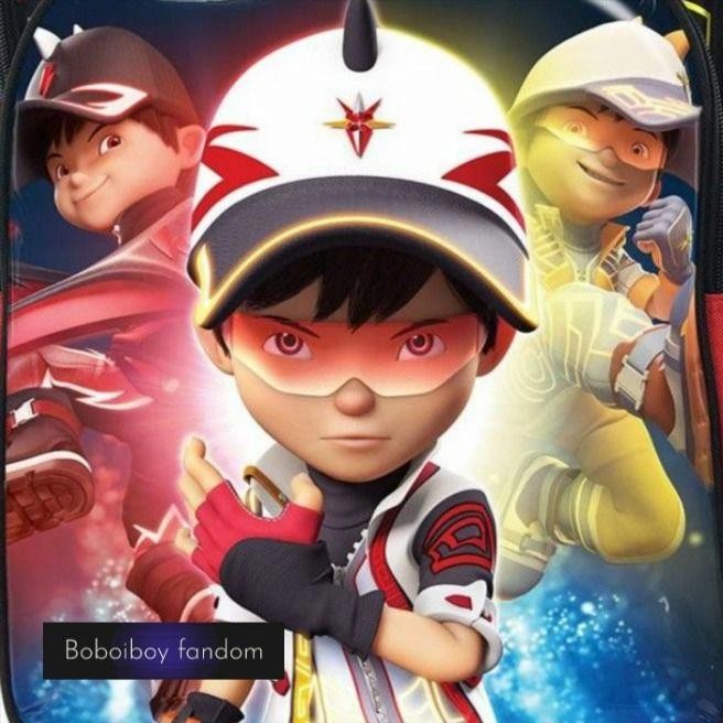 Topi Boboiboy Supra dan Kacamata Supra