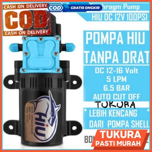 TOKOAKSA Dinamo Sprayer POMPA DC 12v Cocok Untuk Sprayer Elektrik DGW SUKATANI POWARA CBA