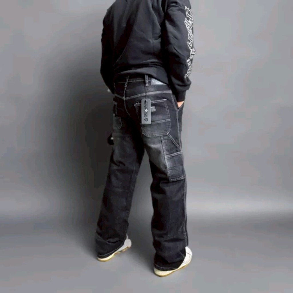 Carpenter denim oversize / celana carpenter denim pria / celana jeans carpenter / Celana jeans carpe