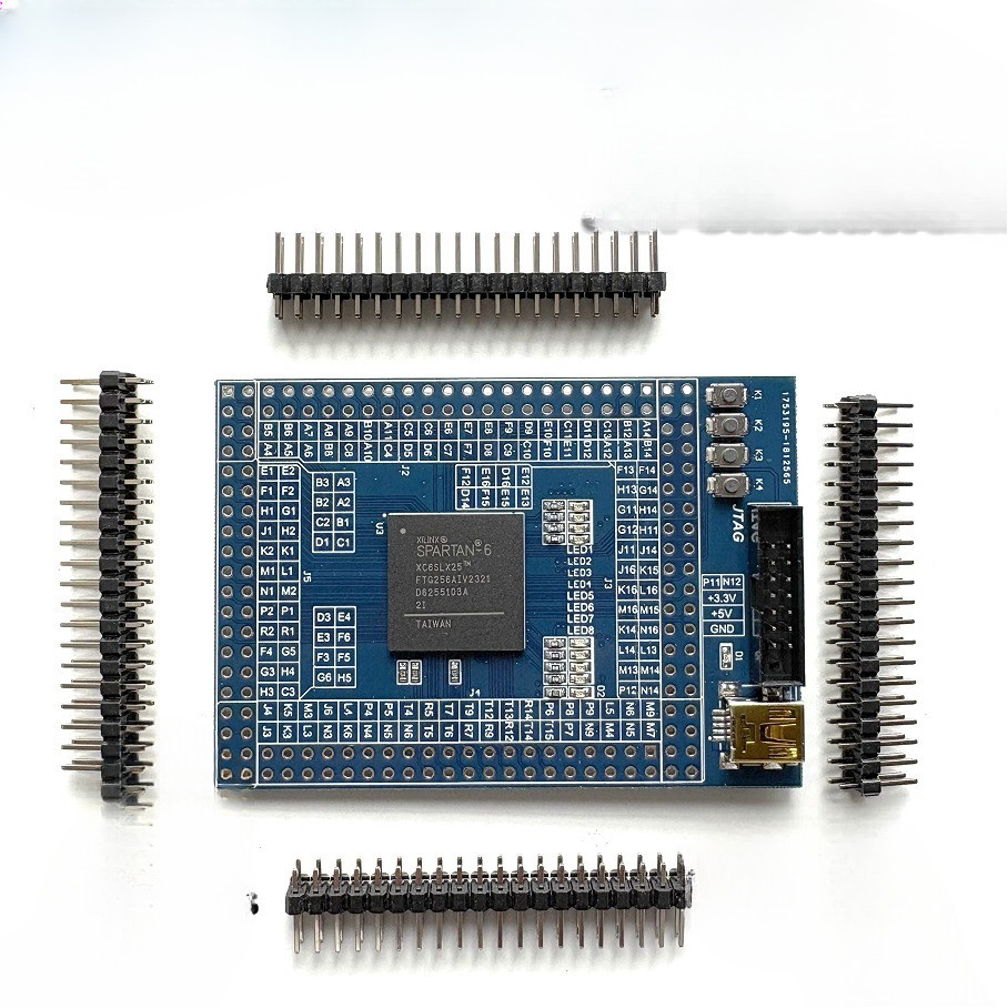 Xilinx  FPGA Spartan6   XC6SLX25 Core Board Minimum System Development Board
