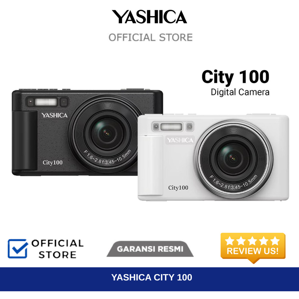 Yashica City 100 Compact Digital Camera - Kamera Digital