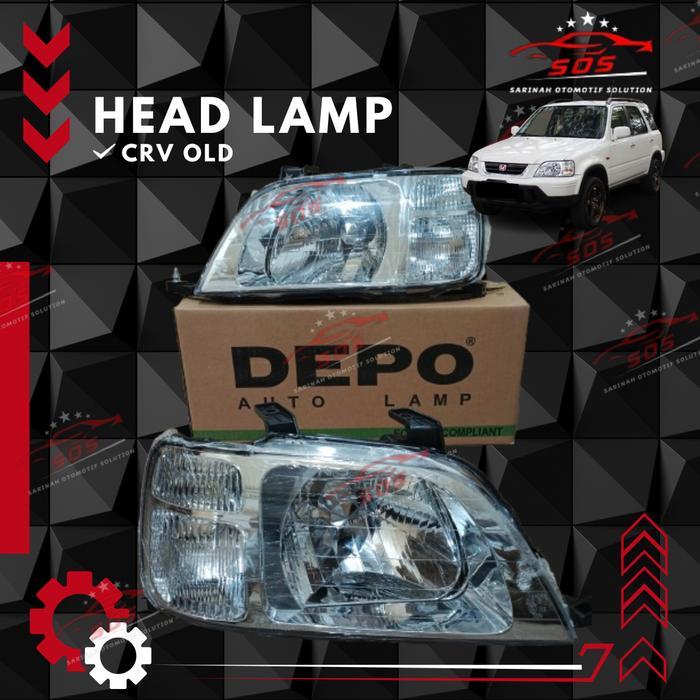 Head Lamp Honda CRV GEN 1 1999 2000 2001 DEPO