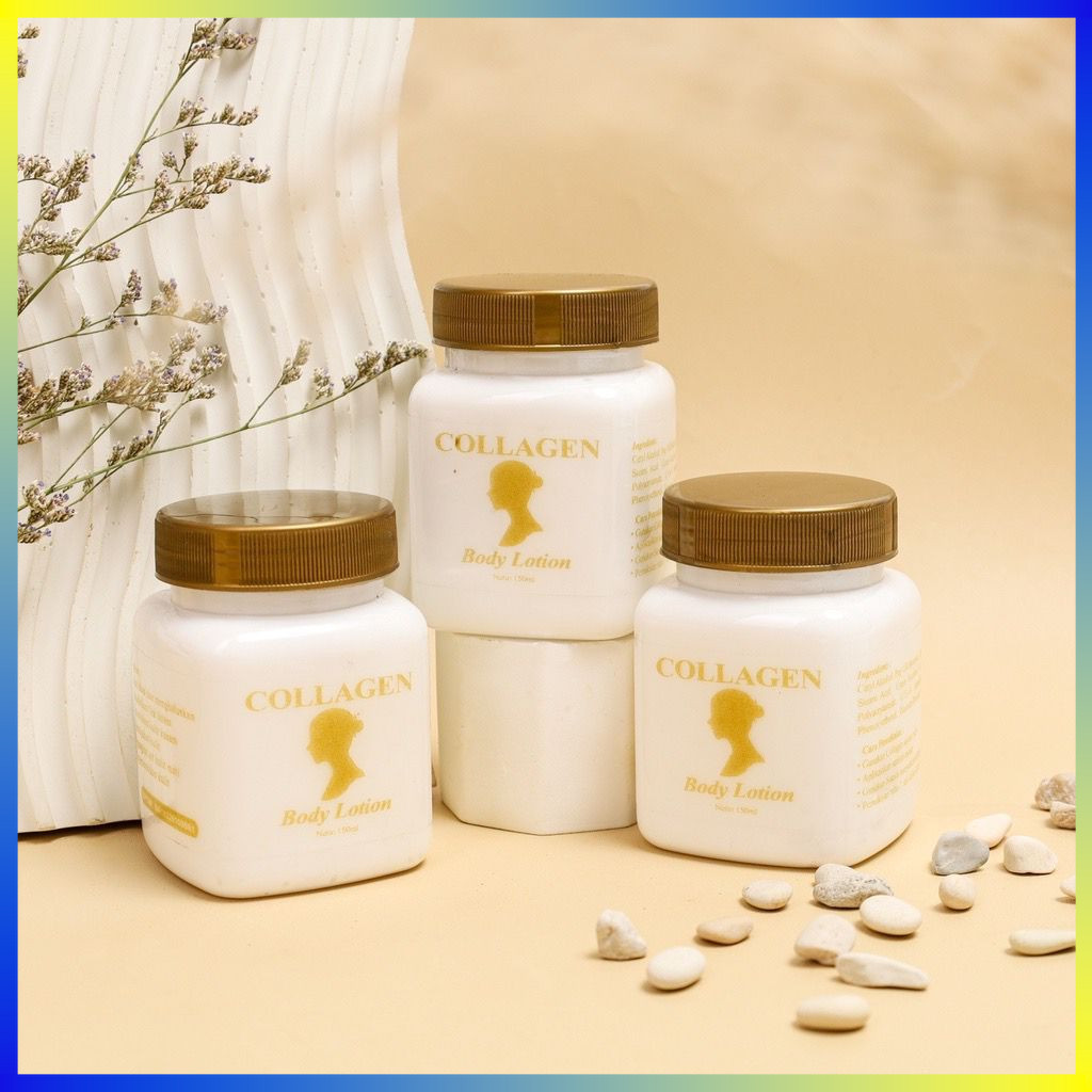 BIBIT COLLAGEN BODY LOTION 150ML / HAND BODY LOTION COLLAGEN / BIBIT PEMUTIH COLLAGEN