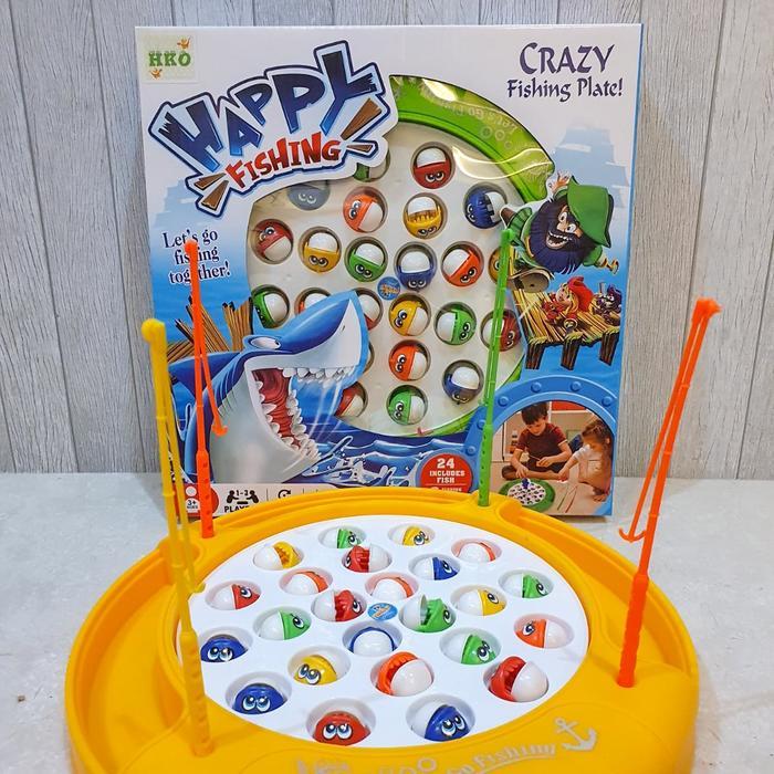 Mainan Edukasi Anak Pancingan Ikan Fishing Game Crazy Fishing 2821