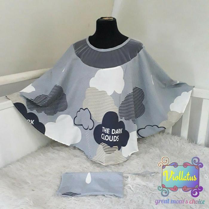 apron menyusui bayi melingkar