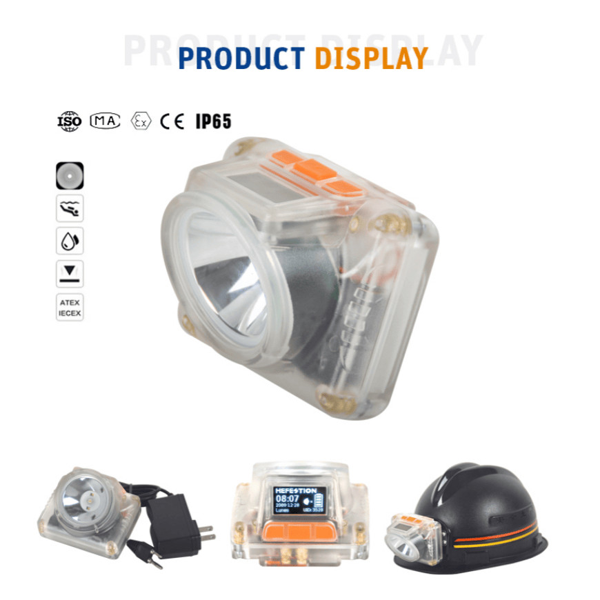 2025 New Klx6lm Mining Lamp High-Quality Waterproof Cave Exploration Headlight Explosion-Proof Minin