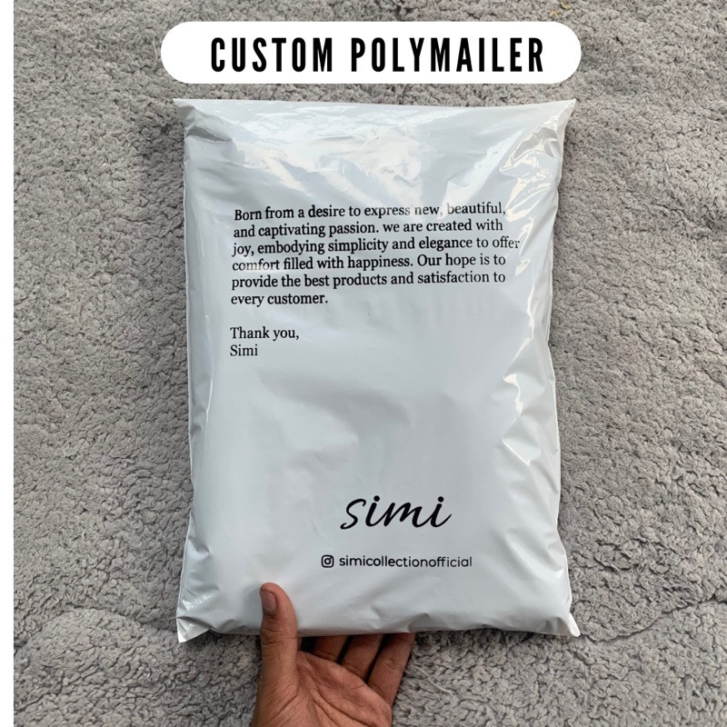 plastik polymailer custom ukuran 25x35 custom plastik polymailer plastik polymailer custom sablon pl