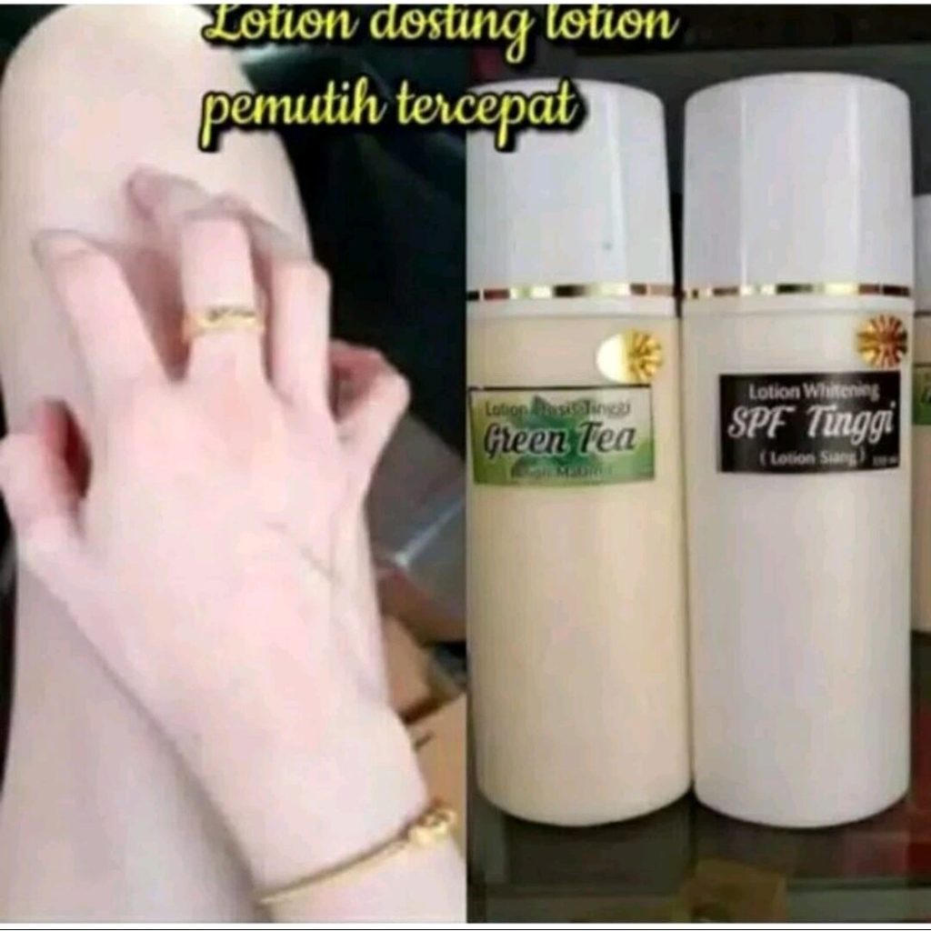 COD Lotion Pemutih Badan Permanen Dosting Dosis Tinggi Extra Cepat Whitening HB DOSTING Siang Dan Ma