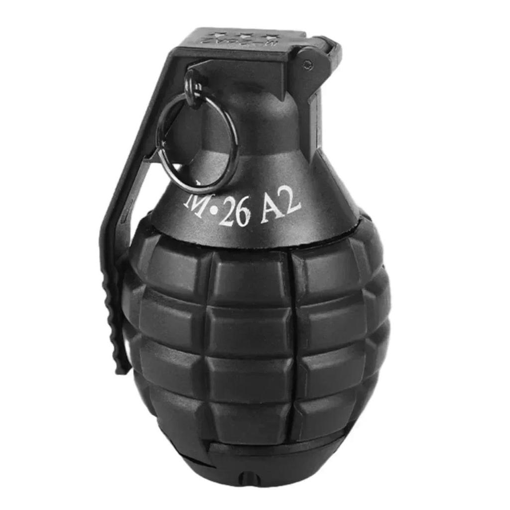 T1/3PCS M26a2 Nylon Grenade Model Explosion Grenade Toy,  Grenade Model, Anti-Fall, Refillable, Gel 
