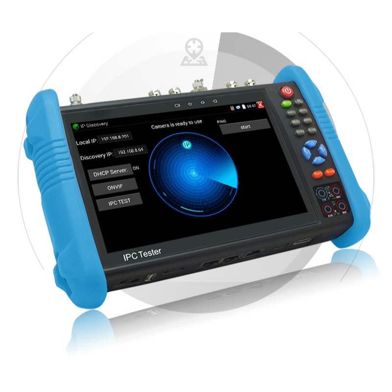 IPC-9800Pro CCTV IPC Tester 8MP AHD CVI TVI CVBS SDI IP Camera Testing UTP Cable Tester Onvif  HDMI 