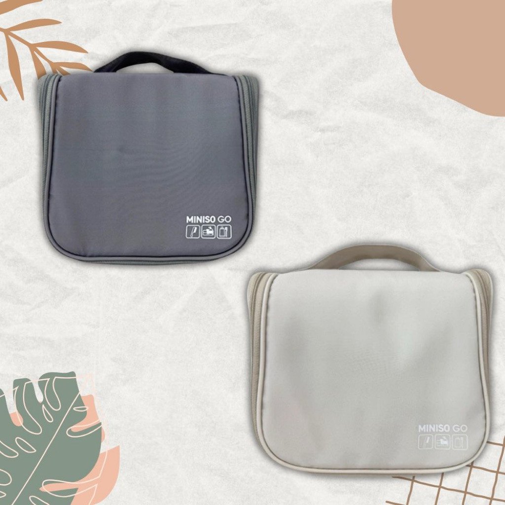 MINISO MINISO Go Series Hanging Toiletry  Bag TAS TOILET SERBAGUNA