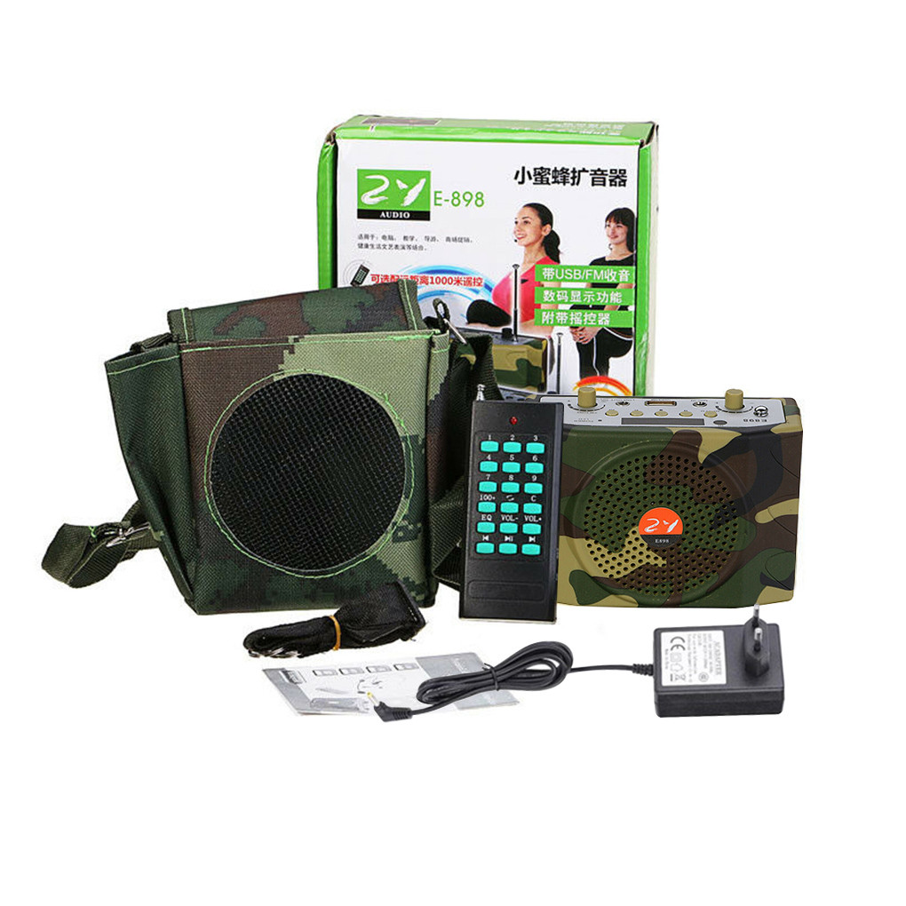 Portable Rechargeable Remote Control Amplifier Universal Outdoor  Sound Amplifiers Hunt Accessory So
