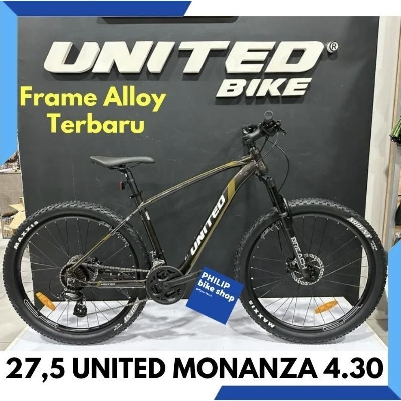 Sepeda Gunung 27.5 MTB United Monanza 4.3 New