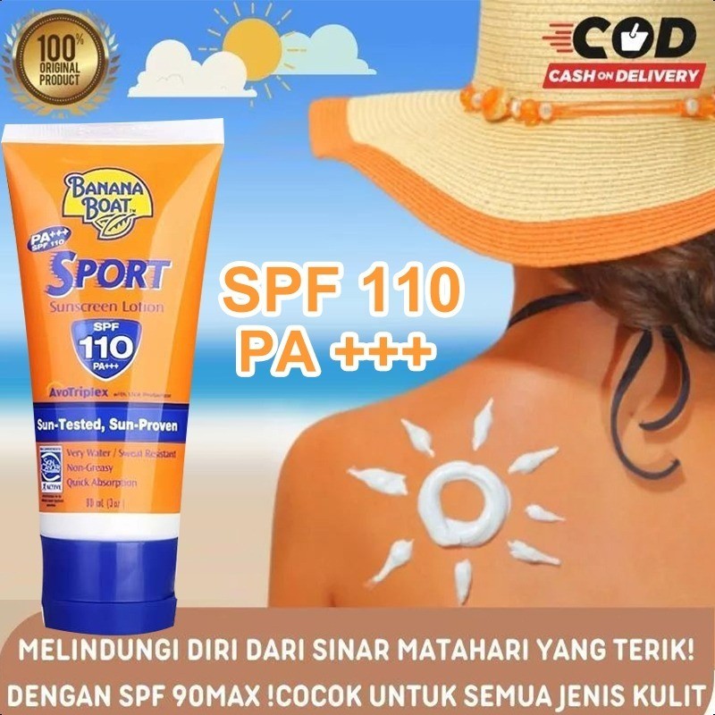 Banana Boat Sunscreen / Banana Boat SPF 110 / Banana Boat Sport Sunscreen SPF 110 PA+++Banana Boat S