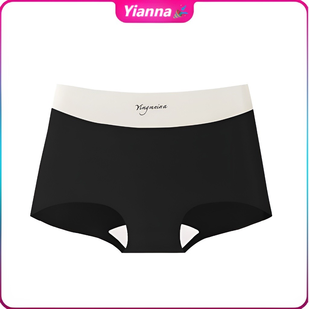 [COD] Celana Dalam Wanita Lembut Seamless Anti Nyeplak Musim Panas CD Tipis