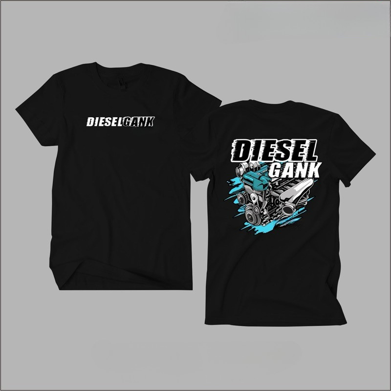 KAOS T-shirt DIESEL GANK / DIESEL POWER / kaos diesel / kaos cumi cumi darat / kaos pilot darat / ka