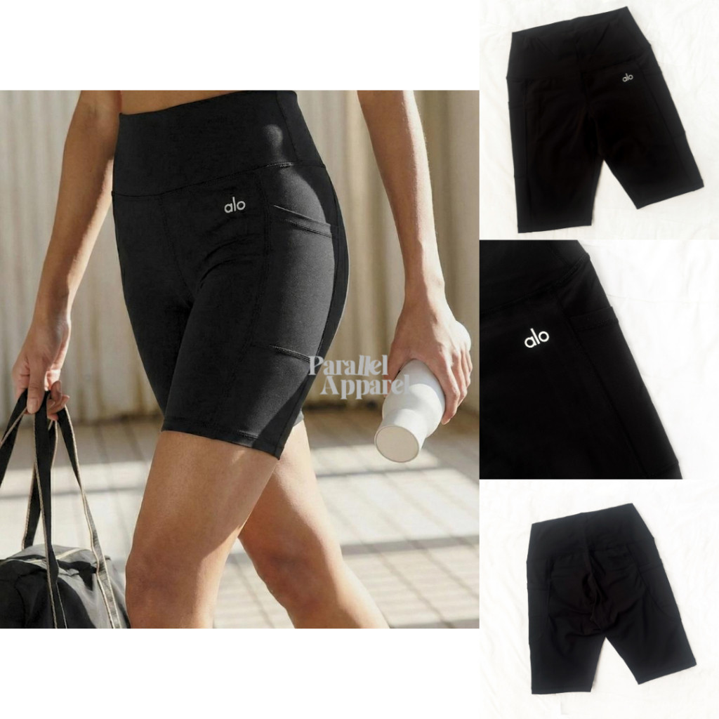 FHIRMAN.CO A1O Side-Pocket Biker Shorts
