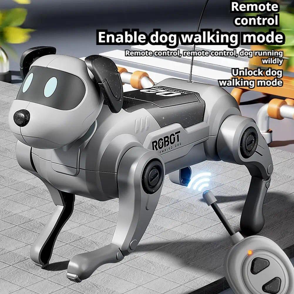 Robot Dog Toys Y Assembly Toys Remote Control Walking And Climbing Intelligent Robot Dog Toy Gift Fo