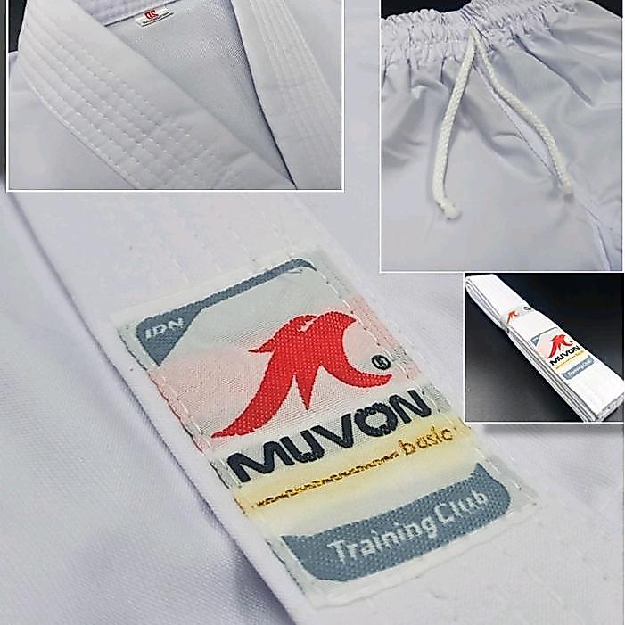 Diskon Muvon Seragam Karate Anak Dewasa Bahan Polyester Harga Murah Untuk Latihan Karate Sport Baju