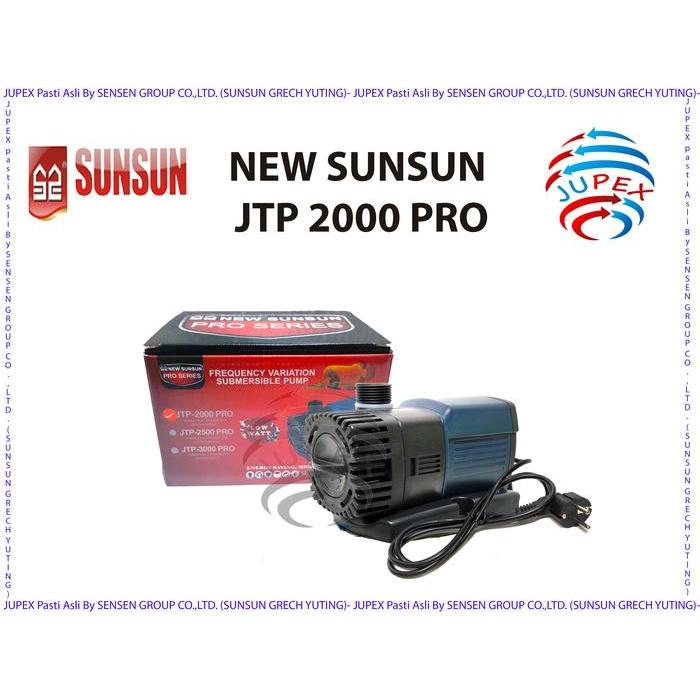 WATER PUMP ORIGINAL SUNSUN JTP 2000 POMPA AIR AQUARIUM KOLAM IKAN - JTP 2000 PRO