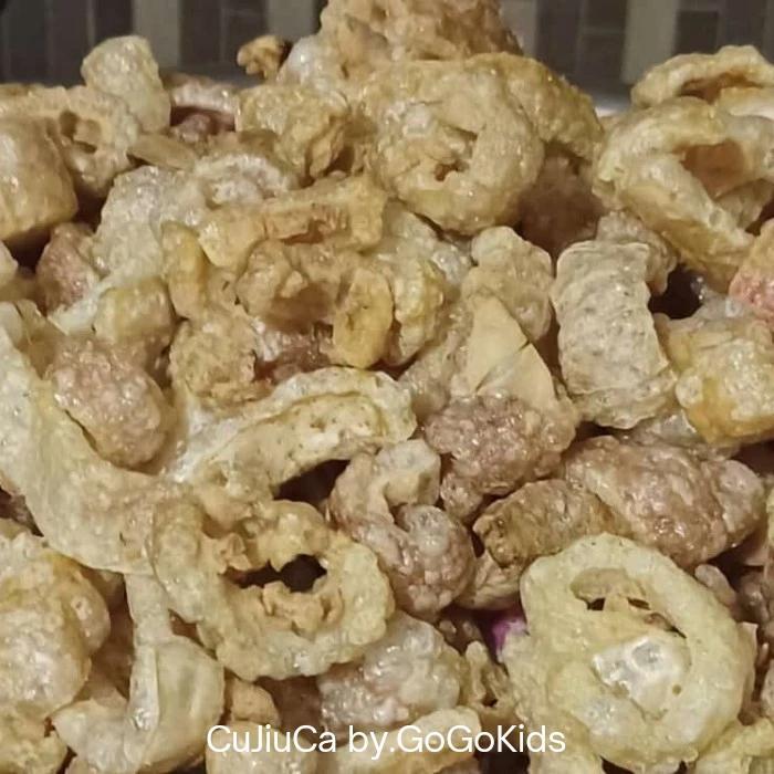 Kerupuk Kulit Babi / Dorokdok 100gr, Cu Jiu Ca Nong, CuJiuCha / Rambak