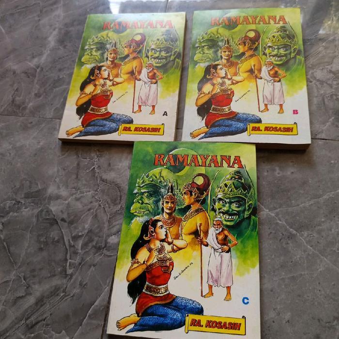 RAMAYANA -RA.  KOSASIH LENGKAP 3 BUKU-P1