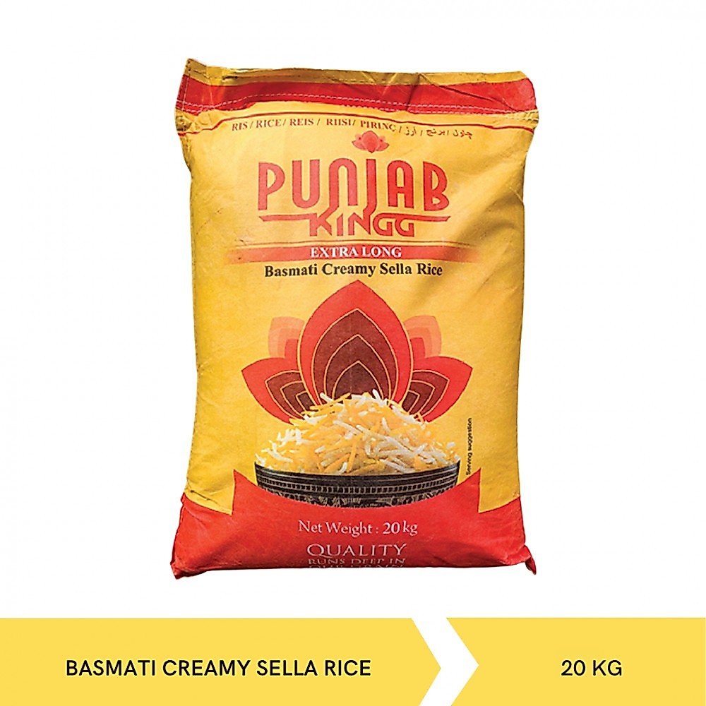 Beras Basmati Punjab King Kemasan Karung 20kg King Of Punjab