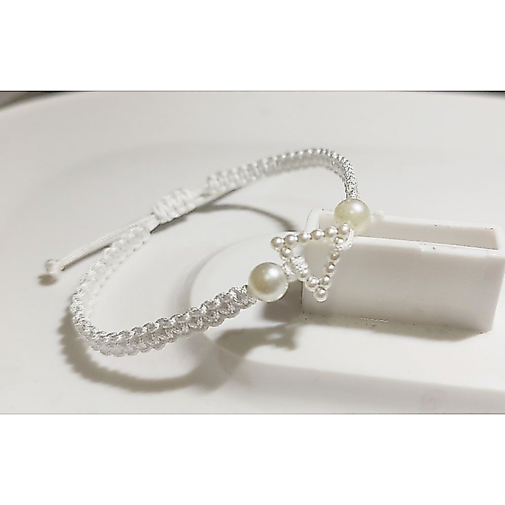 Gelang tali giok putih