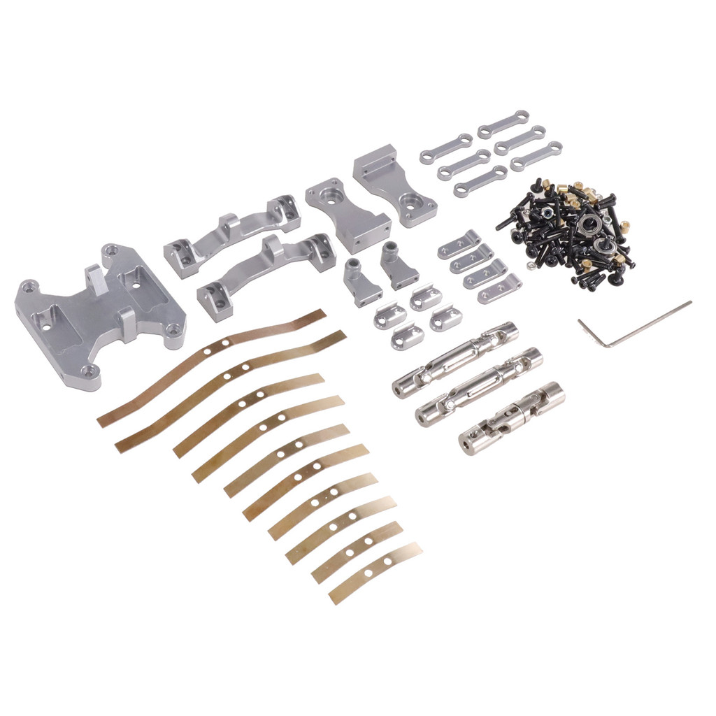 For WPL B16 B36 1/16 RC Car Metal Balance Chassis Board Seesaw Spring Plate Drive Shaft Upgrade Part