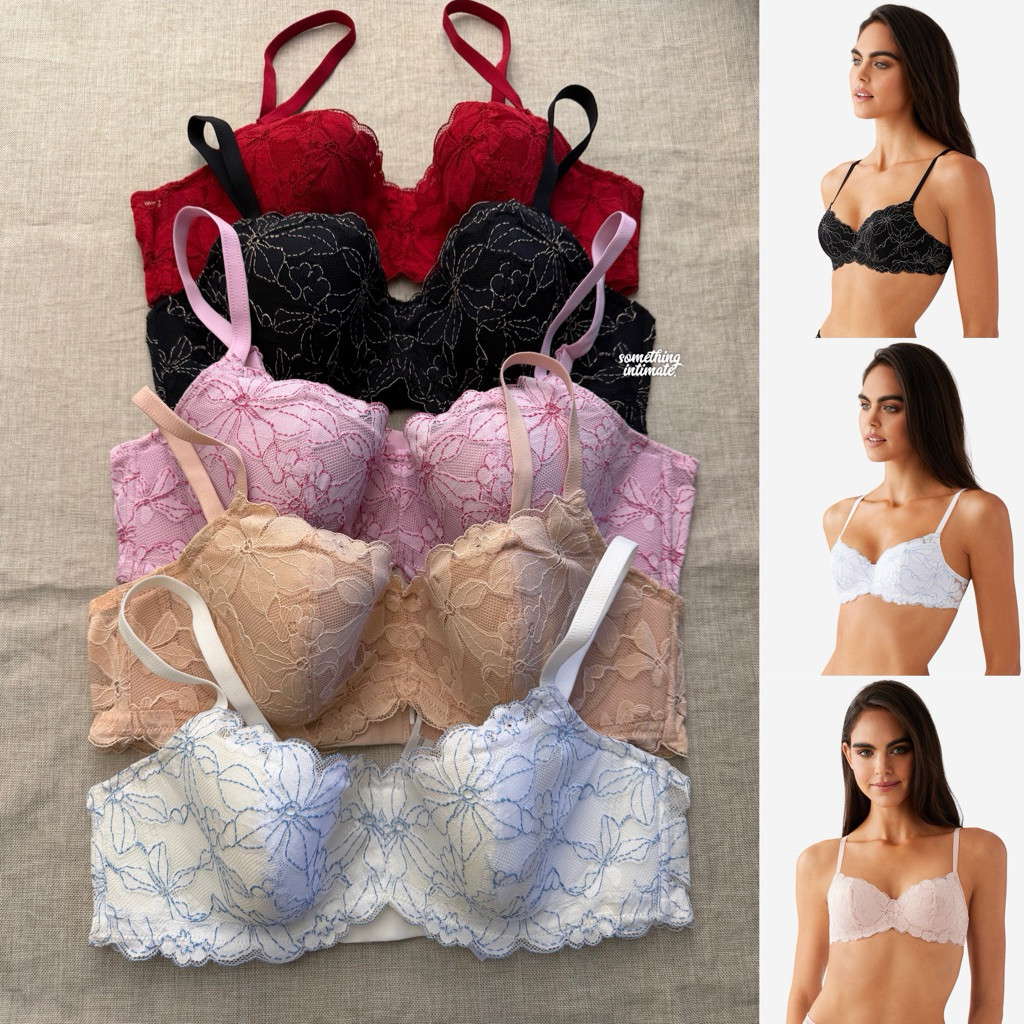 Wacoal b.tempt’d Kiana Feeling Famous Balconette Contour Bra /  Full Coverage Lightly Lined Buttery 