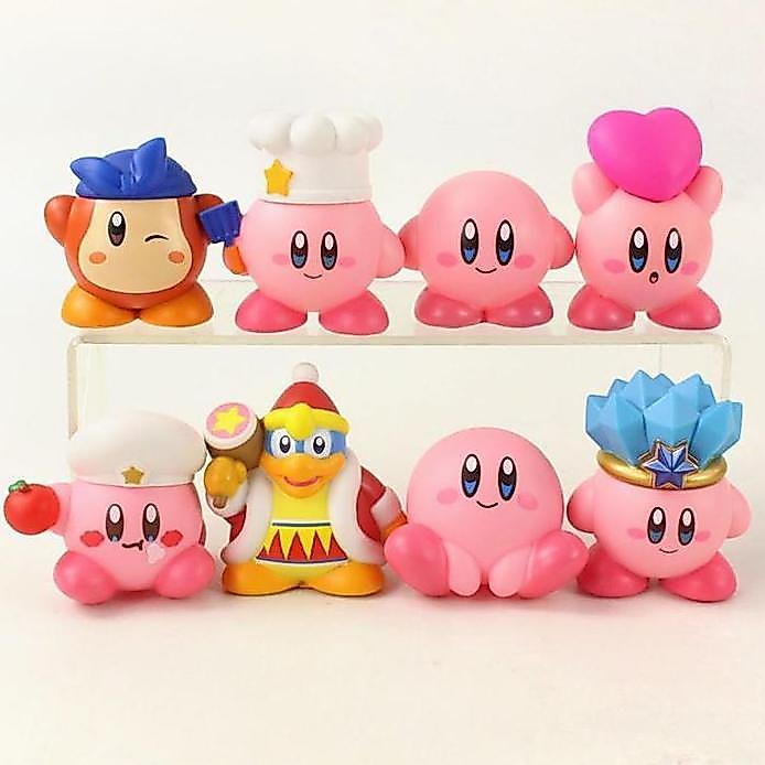 Kirby Figure Set - Mainan Kirby Set Figure Set Action Figure Anime