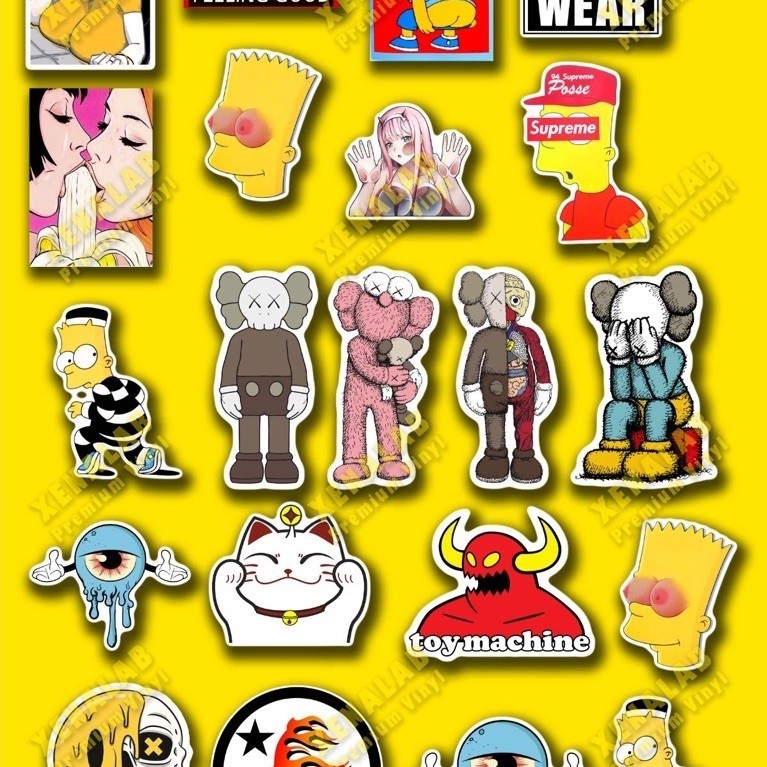 Sticker Vynil Sticker Hypebeast