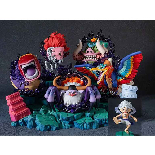 One Piece Premium Monkey D Luffy VS Five Elders 71398