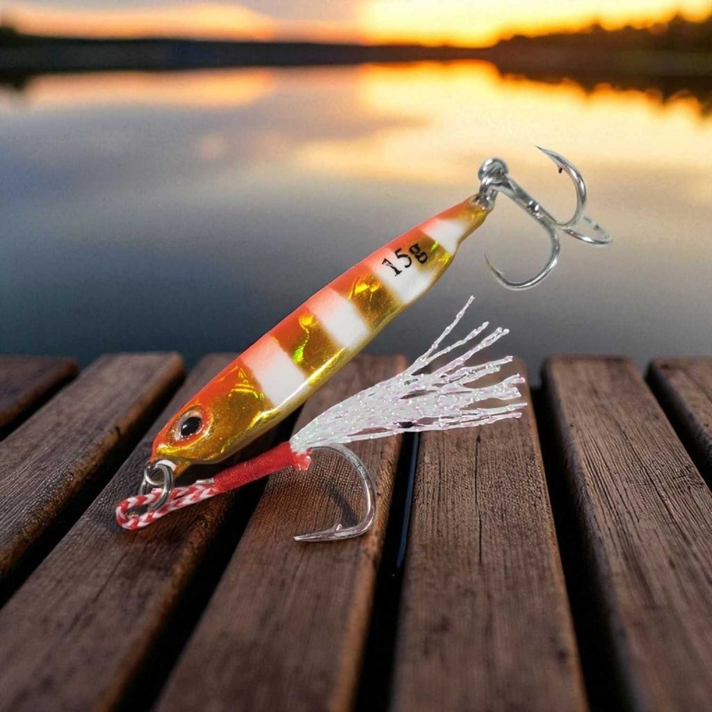 LS - Atriptime Umpan Pancing Ikan Fishing Artificial Bait Night Light 15g - S1BF900