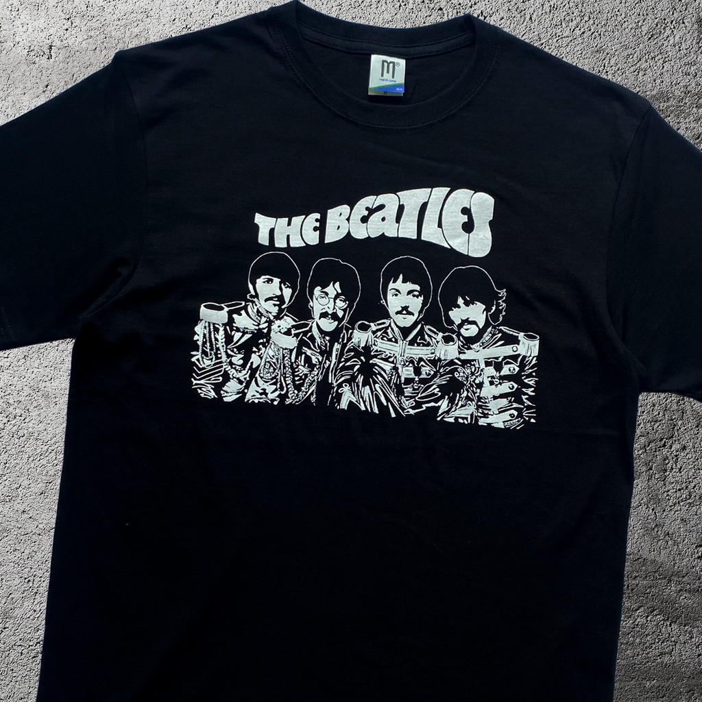 KAOS BAND THE BEATLES - SGT. PEPPER CARTOON T-shirt