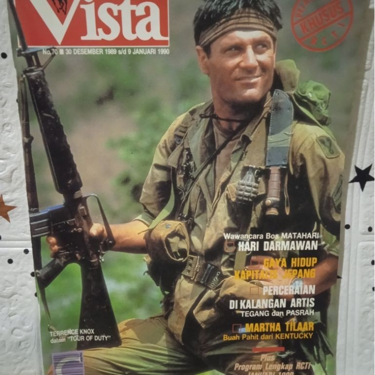 ORIGINAL MAJALAH VISTA NO 70 JANUARI 1990