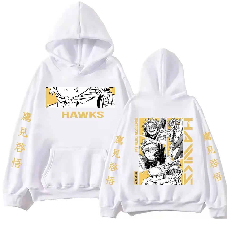 Anime My Hero Academia Hawks Hoodie Sweatshirts Comfortable Casual hoody