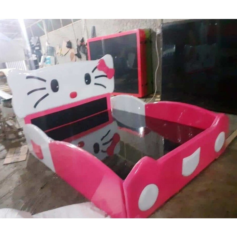 Divan Kolam Karakter Hello Kitty by Alpha Furniture