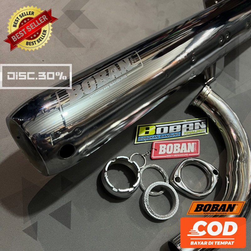 juhuamarket - Boban Fullset Knalpot Boban C33 Boban Nuklir Boban C39 Old