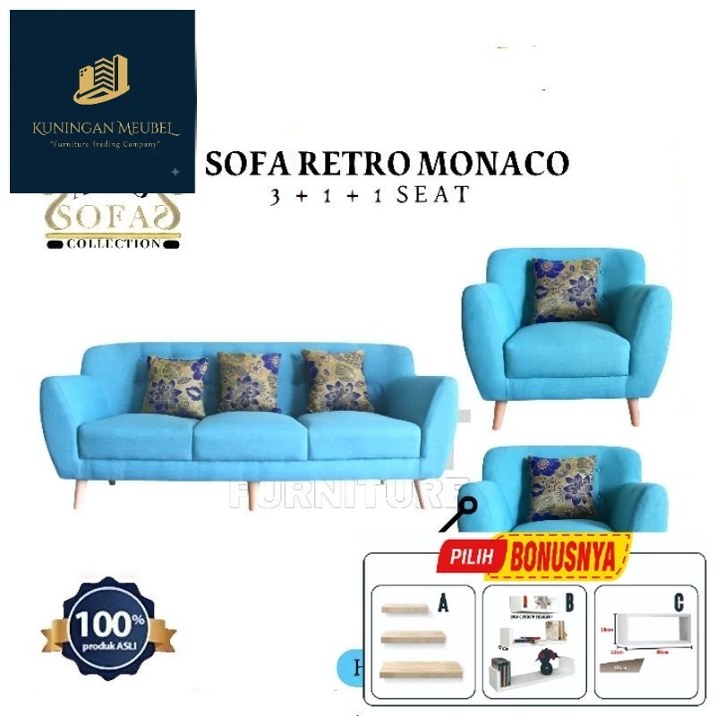 PROMO Sofa Retro Sofa Minimalis 321 Sofa 221 Terlaris Cirebon Kuningan Majalengka Indramayu Brebes T