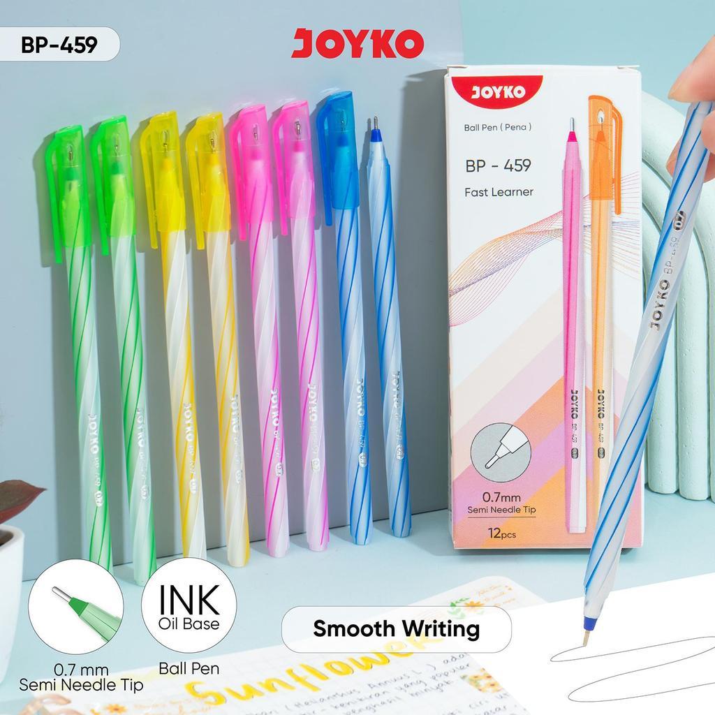 Ball Pen Pulpen 1 Pack BP-459 Fast Learner 0.7mm JOYKO