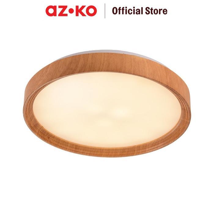 AZKO Eglare Woody Lampu Langit-Langit LED 36W Plafon Light Lampu Plafon Ceiling Light Downlight Ruma