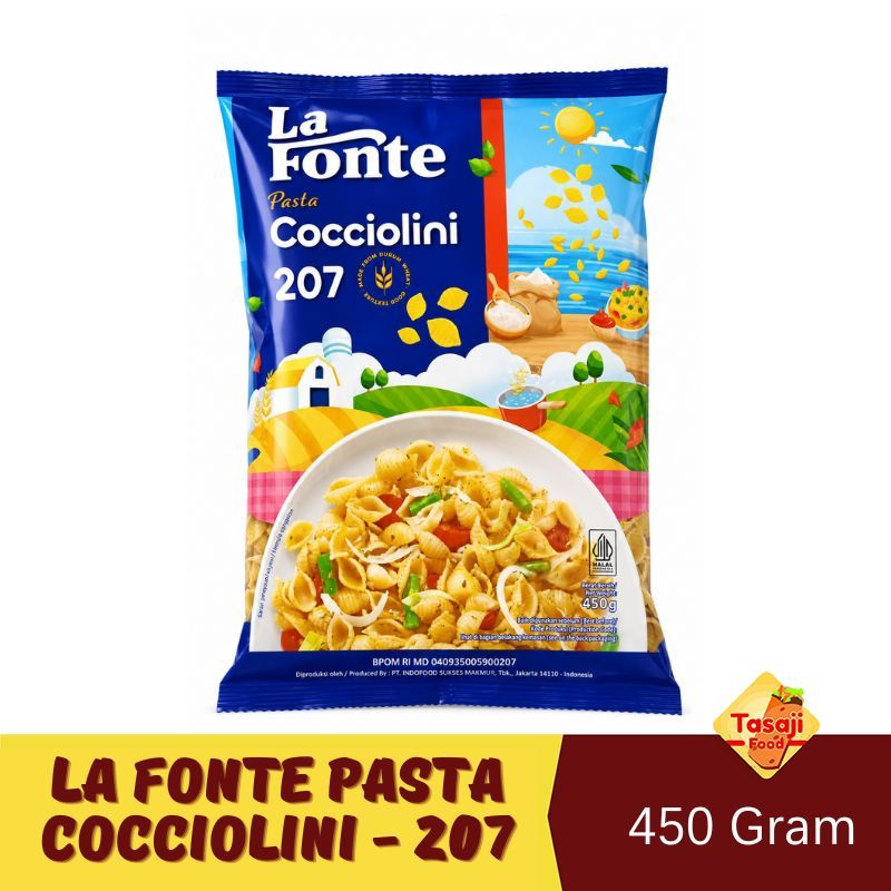 La Fonte Pasta Cocciolini - 207 450 Gram Tazaj