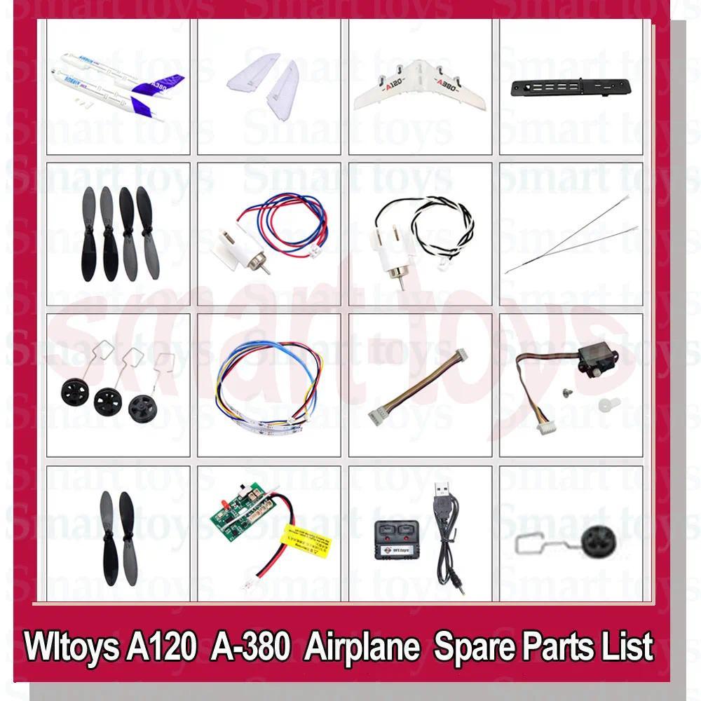 Wltoys XK A120 Receiver Motor CCW Servo Extension Cover Blades Lanng Gear LED Pull Rod Propeller Air