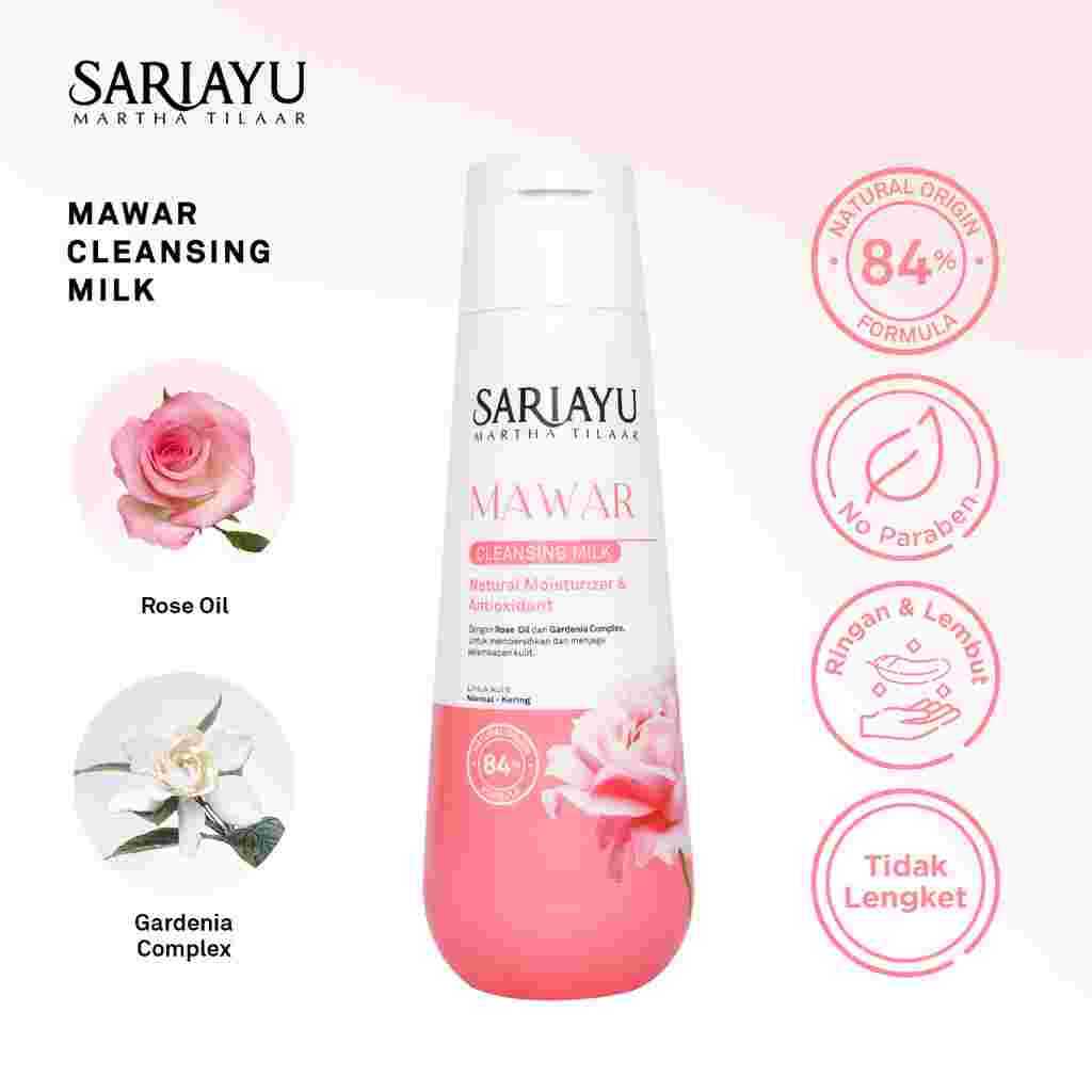 Sariayu Mawar Cleansing Milk NEW