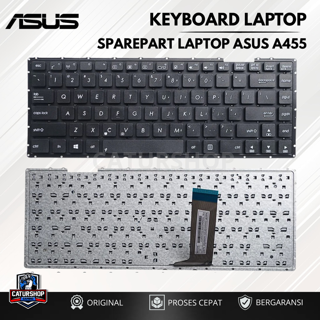 Keyboard Laptop ASUS A455 X455 A455L X455L A455LA X455LA Original | Keyboard Laptop | Keyboard Pengg