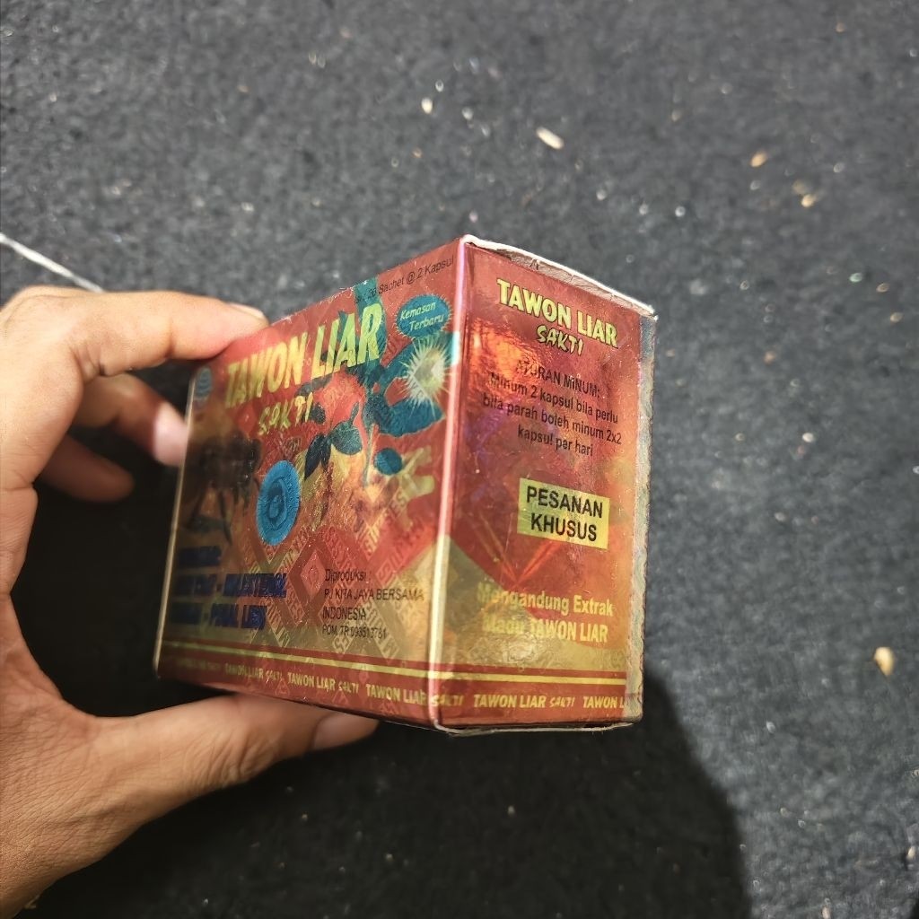 BAYAR DITEMPAT!!! Tawon liar sakti gold herbal asam urat pegal linu