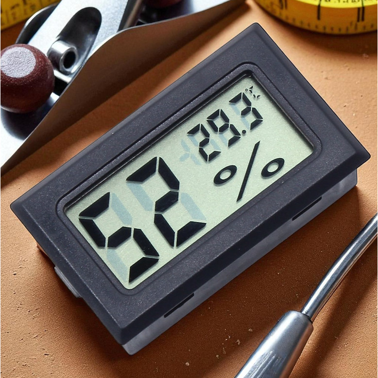 Mini Thermometer Hygrometer Digital Suhu Ruangan Kelembaban / Termometer Hygrometer Digital Akurat u