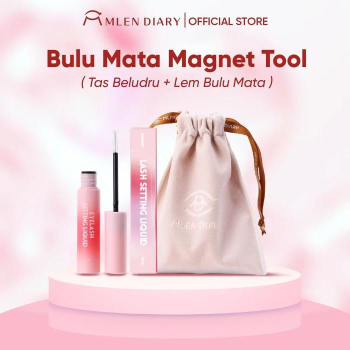MLEN DIARY Bulu Mata Magnetik Tool Kit
