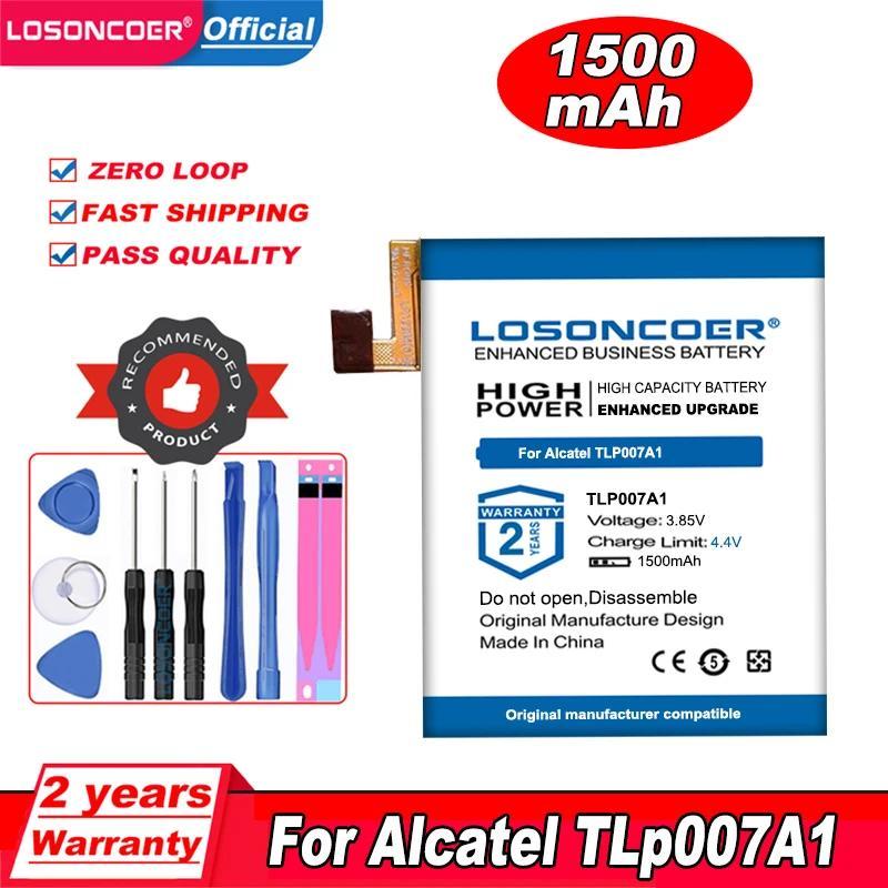 LOSONCOER 1500mAh TLp007A1 Wat Battery for Alcatel VERIZON PALM PVG100